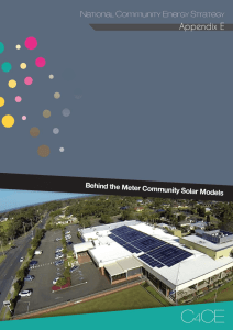 behind the meter community solar models | 1