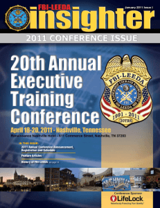 2011 Annual Conference Announcement, Registration and