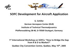 SOFC Development for Aircraft Application - eLib