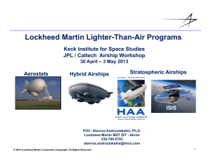 Lockheed Martin Lighter-Than-Air Programs