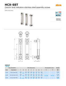 Column-Level-Indicators---Stainless-Steel-Assembly