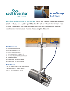 AquaSweep - Scott Aerator Co