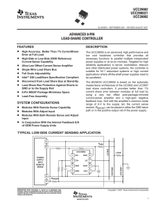 Advanced 8-Pin Load-Share Controller