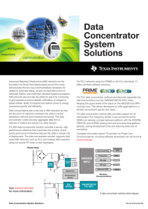 TI Data Concentrator System Solution (Rev. E)