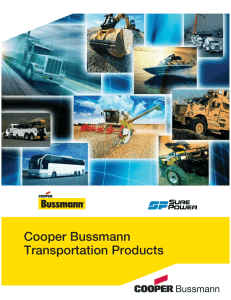 2013 Cooper Bussmann Transportation Full Line Catalog