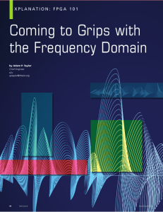 Coming to Grips with the Frequency Domain