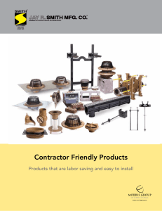 Contractor Friendly Products