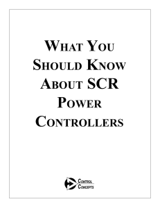what you should know about scr power controllers - McGoff