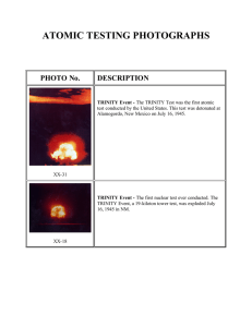 Atomic Testing Photographs (1.2 Mb pdf)