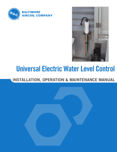 Universal Electric Water Level Control