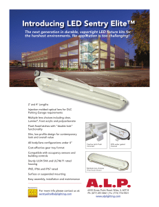 Sentry Elite - ALP Lighting Components