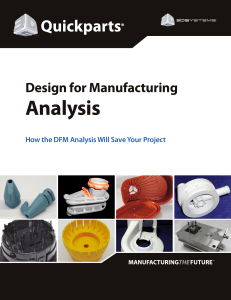 Design for Manufacturing Analysis