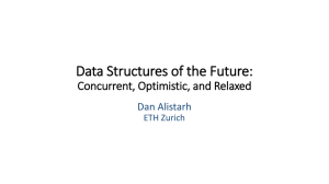 Data Structures of the Future: Concurrent