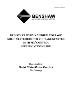 Solid State Motor Control