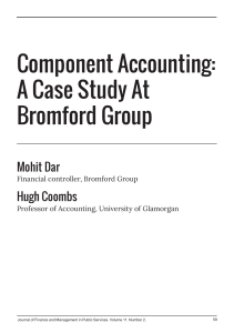Component Accounting: A Case Study At Bromford Group