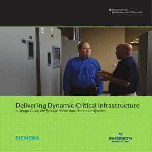 Delivering Dynamic Critical Infrastructure
