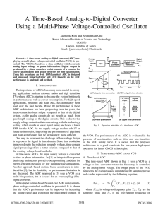 A Time-Based Analog-to-Digital Converter Using a Multi