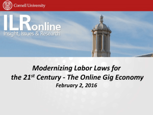 Modernizing Labor Laws for the 21st Century