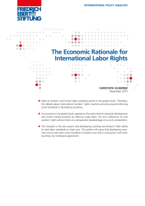 The Economic Rationale for International Labor Rights
