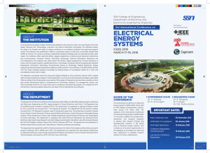 ElEcTRIcAl ENERgy SySTEMS