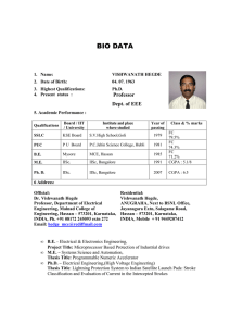Dr. Vishwanath Hegde - vtu-nptel