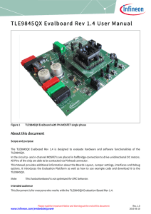 TLE9845QX Evalboard Rev 1.4 User Manual