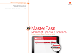 MasterPass - Mastercard