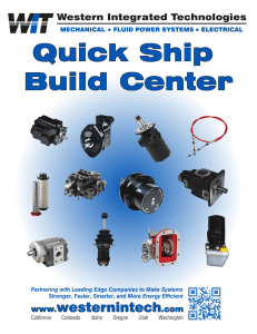 Quick Ship Build Center - Western Integrated Technologies