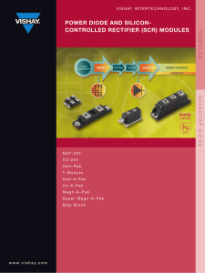 power diode and silicon- controlled rectifier (scr) modules