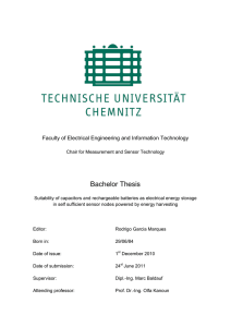 Bachelor Thesis