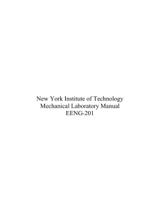 New York Institute of Technology Mechanical