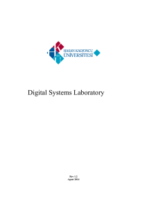 Digital Systems Laboratory