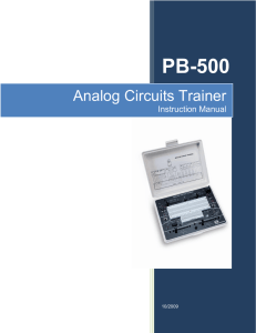 Analog Circuits Trainer