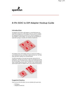 8-Pin SOIC to DIP Adapter Hookup Guide - Digi-Key