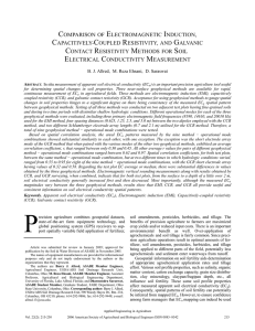 COMPARISON OF ELECTROMAGNETIC INDUCTION