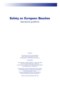 Safety on European Beaches - International Life Saving Federation