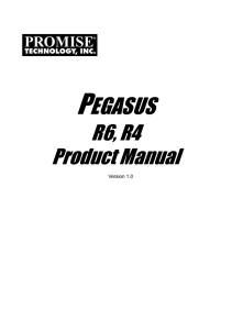 Promise Pegasus User Manual