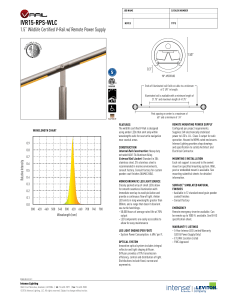 IVR15-RPS-WLC - Intense Lighting