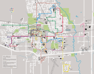 Ames System Route Map
