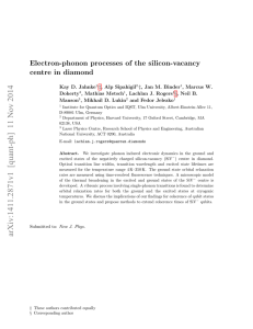 Electron-phonon processes of the silicon