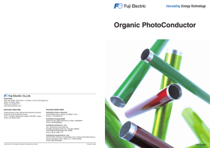 Fuji Electric Photoconductor Brochure
