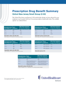 NJ Prescription Drug Benefit Summary.indd