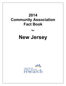 New Jersey - Foundation for Community Association Research