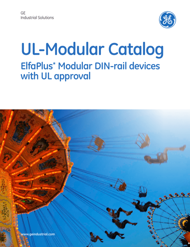 ULModular Catalog GE Industrial Solutions
