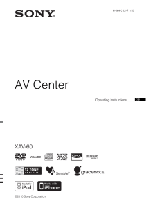 AV Center - Sony Asia Pacific