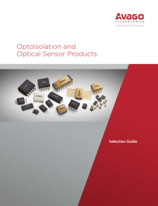 Optoisolation and Optical Sensor Products