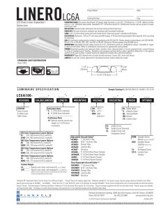 100% Direct  - Pinnacle Architectural Lighting