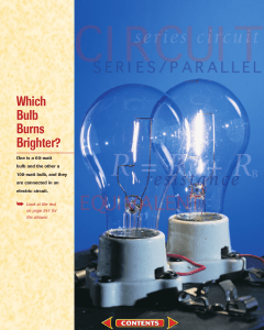 Chapter 23: Series and Parallel Circuits