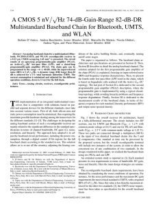 A CMOS 5 nV= Hz 74-dB-Gain-Range 82-dB