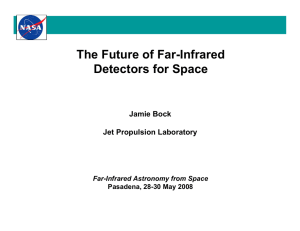 The Future of Far-Infrared Detectors for Space